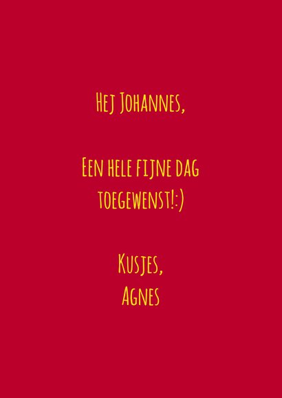 Verjaardagskaart Feestvarkentje! 3