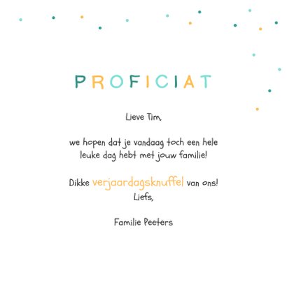 Verjaardagskaart felicitatie verjaardag eend facetime selfie 3