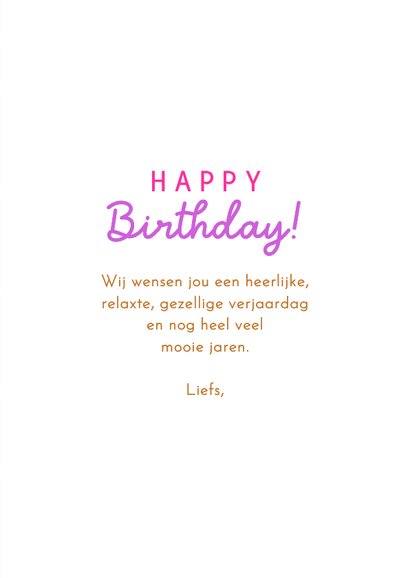 Verjaardagskaart felicitatie vissen vrouw meisje 3