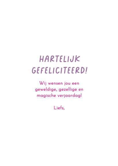Verjaardagskaart felicitatie vrouw waarzegster grappig 3