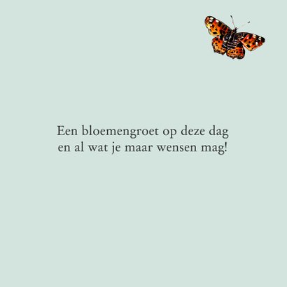 Verjaardagskaart fleurige pioenrozen 3