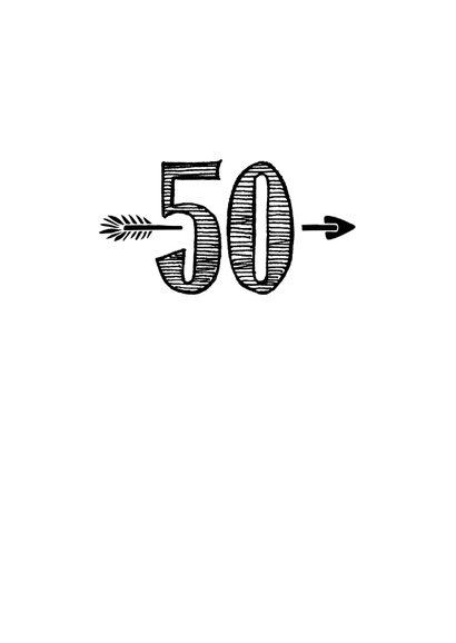 Verjaardagskaart geboren in 1976 - 50 jaar Abraham 3