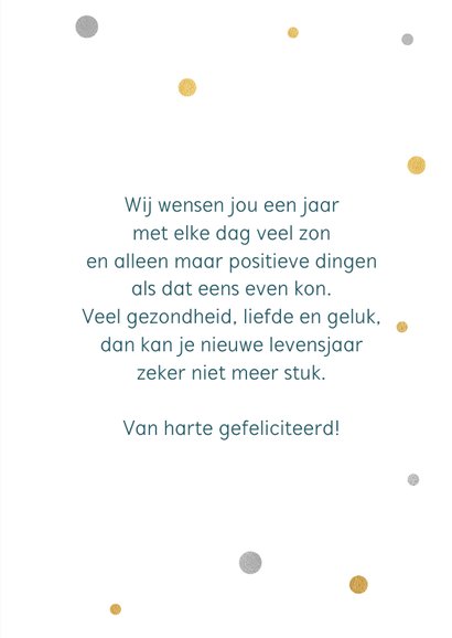 Verjaardagskaart great birthday 3