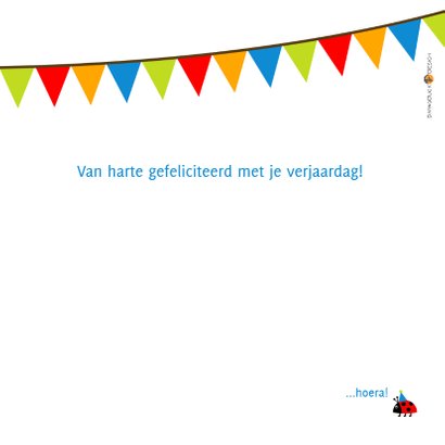 verjaardagskaart groen vogeltje in vogelhuisje - DD 3