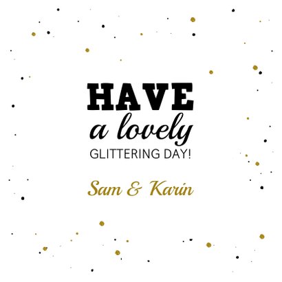 Verjaardagskaart handlettering happy birthday 3