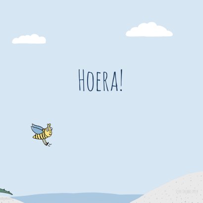 Verjaardagskaart Hap Hap Hoera! 2