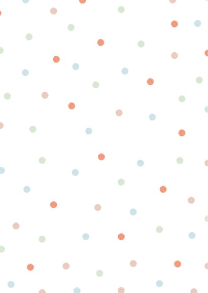 Verjaardagskaart Happy B-day met confetti 2