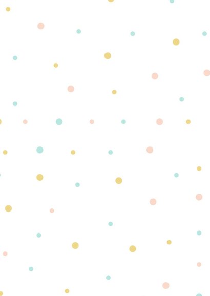 Verjaardagskaart happy dots 2