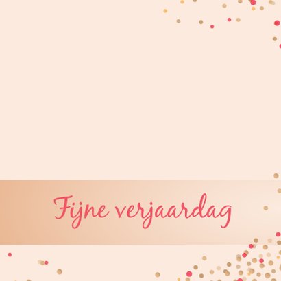 Verjaardagskaart herfstbloemen 3