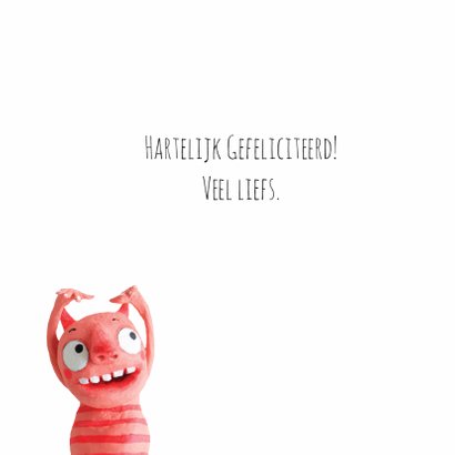 Verjaardagskaart Hiep Hoeraaa! 3