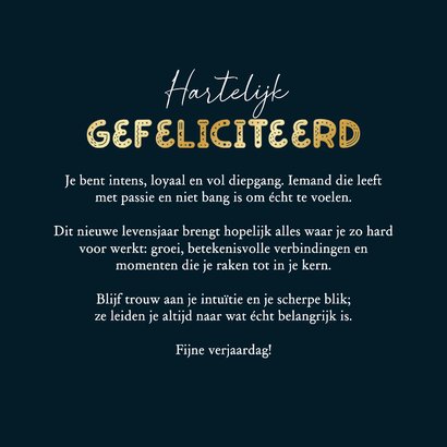Verjaardagskaart horoscoop schorpioen sterrenbeeld sterren 3