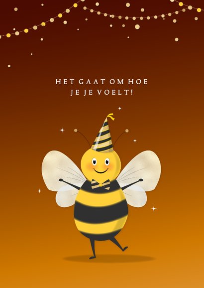 Verjaardagskaart humor leeftijd is bijzaak illustratie bij 2