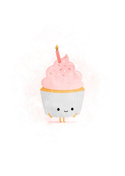 Verjaardagskaart ik cake er zo naar uit cupcake 2