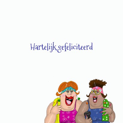 Verjaardagskaart In de sportschool 3