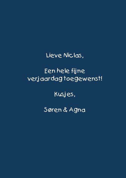 Verjaardagskaart Jawesome! 3