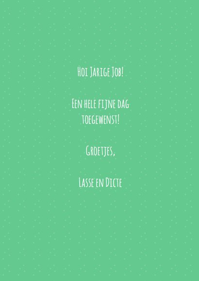 Verjaardagskaart Joepie de Poepie! 3