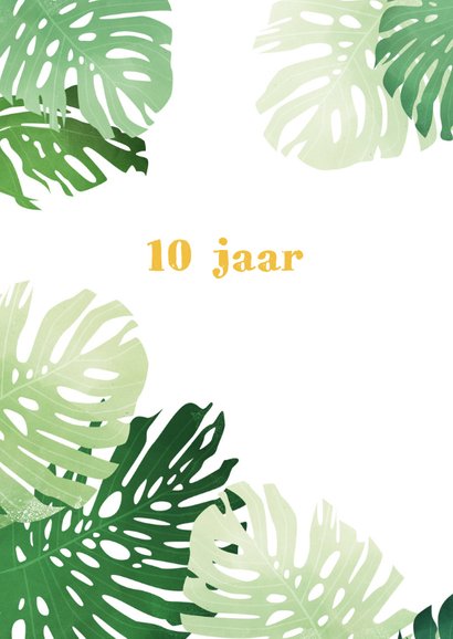 Verjaardagskaart Jungle 2