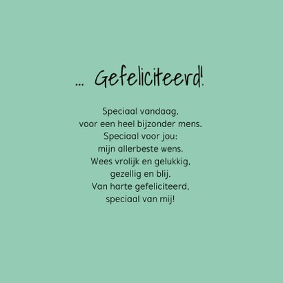 Verjaardagskaart kaarsjes tel kwijt confetti man vrouw 3