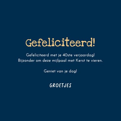 Verjaardagskaart kabouters kerst goedgemutst gnomes feestdag 3