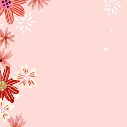 Verjaardagskaart kat feesthoed illustratie 2