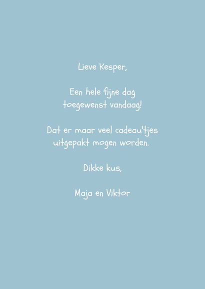 Verjaardagskaart Laaaaaaaaaaang zal hij/zij leven! 3