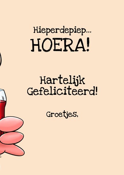 Verjaardagskaart laaang zal je leven met giraffen 3