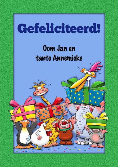 Verjaardagskaart leuk, 12 jaar aanpasbaar 3