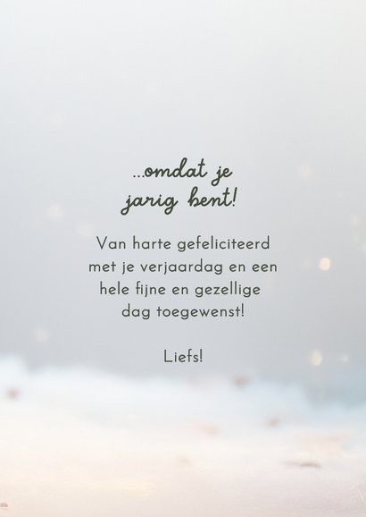 Verjaardagskaart lief muisje piepklein berichtje kerstmuts 3