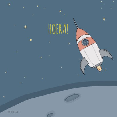 Verjaardagskaart maar dan een hele Space-iale! 2