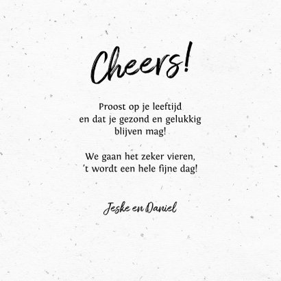 Verjaardagskaart man bier hip foto cheers 3