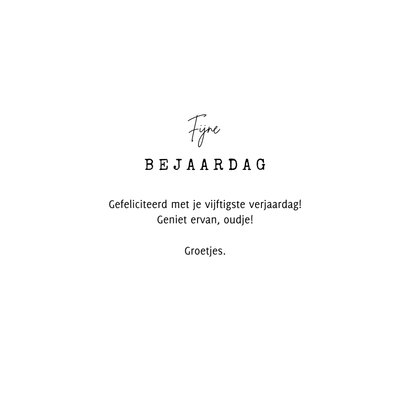 Verjaardagskaart man grappig rollator humor oudje 3