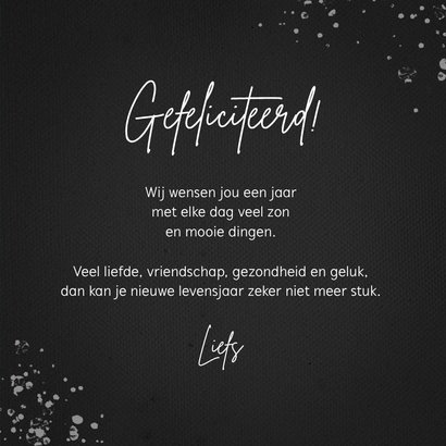 Verjaardagskaart man vintage 80 jaar gefeliciteerd 3