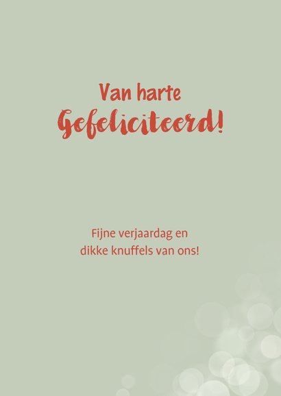 Verjaardagskaart met alpaca of lama met aanpasbare leeftijd 3