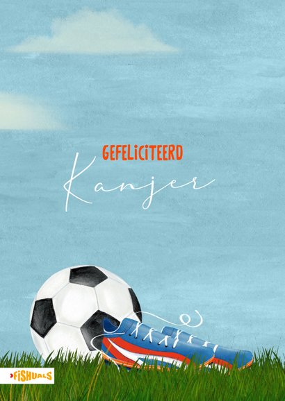 Verjaardagskaart met beker en leeftijd 2