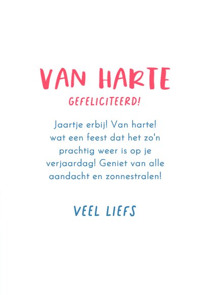 Verjaardagskaart met dame in zwemband met wijn leeftijd 3
