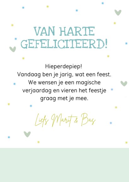 Verjaardagskaart met dinosaurus en ballon met leeftijd 3