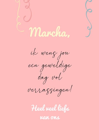 Verjaardagskaart met een dikke verjaardagsknuffel 3