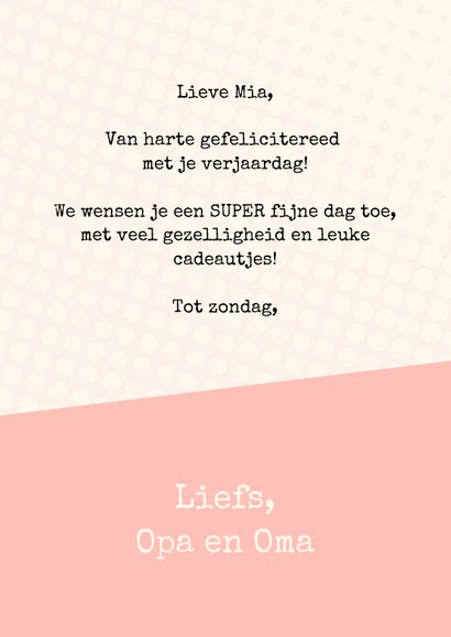 Verjaardagskaart met een superheld thema voor een meisje  3