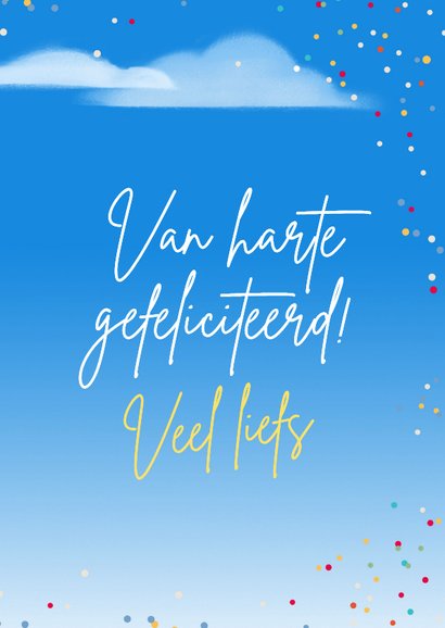 Verjaardagskaart met een verrekijker 3
