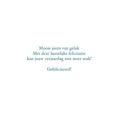 Verjaardagskaart met geometrisch patroon 3