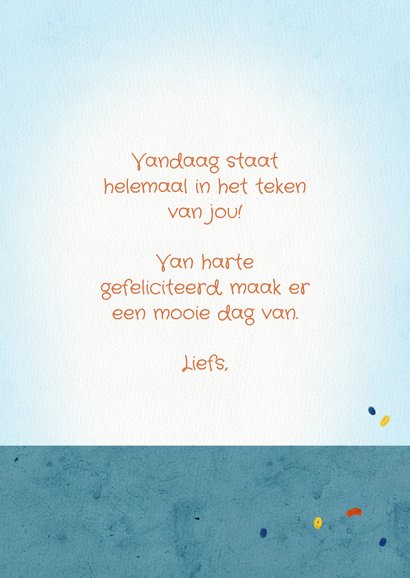 Verjaardagskaart met katten en cadeautjes 3