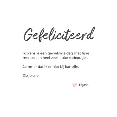 Verjaardagskaart met multi gekleurde dino's 3