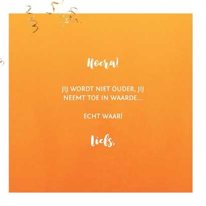 Verjaardagskaart met naam en leeftijd voor muziekliefhebber 3