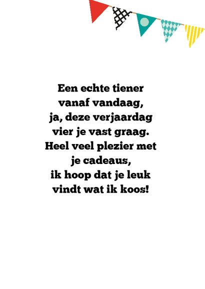Verjaardagskaart met popcorn 3