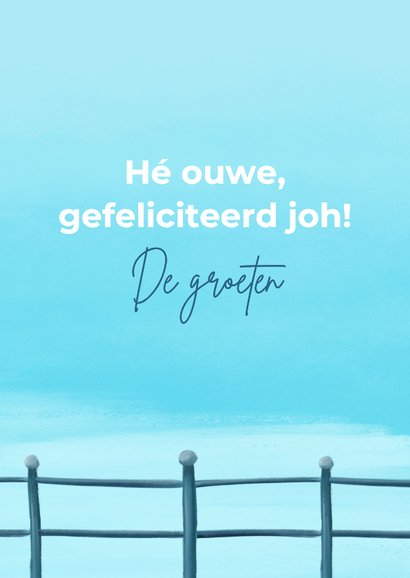 Verjaardagskaart met Rotterdamse uitspraak 3