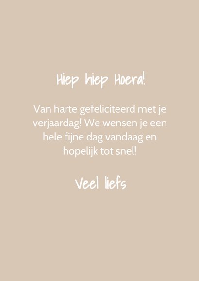 Verjaardagskaart met teckel 3