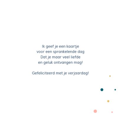 Verjaardagskaart met vlagjes 3