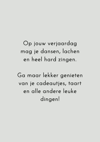 Verjaardagskaart met zingende poezen 3