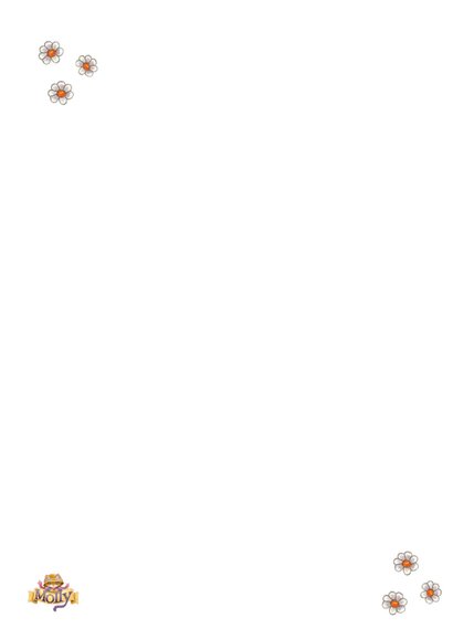 Verjaardagskaart Molly in de hangmat 2