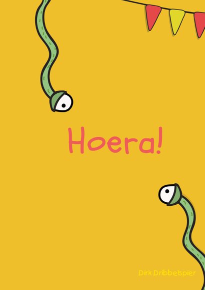 Verjaardagskaart Monsterlijke dag! 2